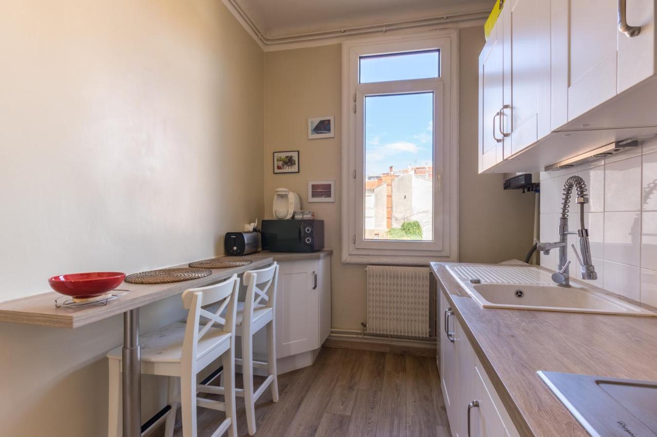 Appartement Climatise Proche Place Comedie Montpellier Buitenkant foto